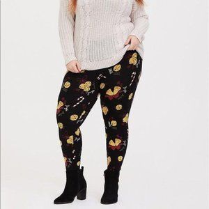 PREMIUM LEGGING - JINGLE BELLS PRINT BLACK